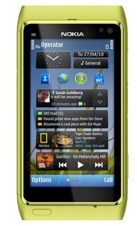 fotky telefonu Nokia N8