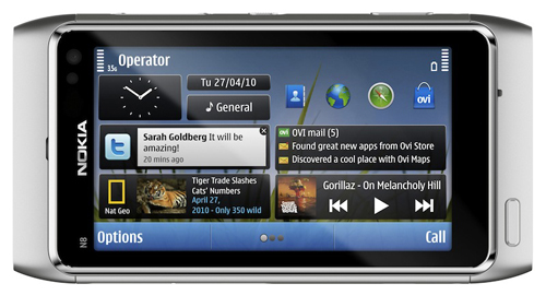 fotky telefonu Nokia N8
